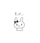 リボンのうさちゃん（個別スタンプ：31）