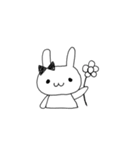 リボンのうさちゃん（個別スタンプ：37）