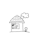 リボンのうさちゃん（個別スタンプ：40）