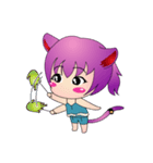 PalmKo Cat  by Kanomko 1(Eng)（個別スタンプ：6）