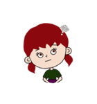 Red Haired Girl（個別スタンプ：4）