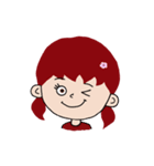 Red Haired Girl（個別スタンプ：6）