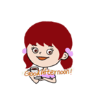 Red Haired Girl（個別スタンプ：19）