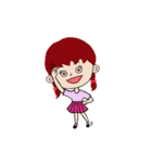 Red Haired Girl（個別スタンプ：30）