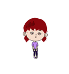 Red Haired Girl（個別スタンプ：33）