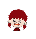 Red Haired Girl（個別スタンプ：35）