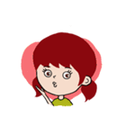Red Haired Girl（個別スタンプ：38）