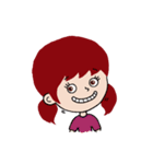 Red Haired Girl（個別スタンプ：40）