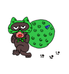 ブラックねこ（個別スタンプ：12）
