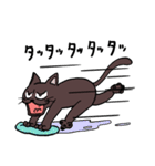 ブラックねこ（個別スタンプ：29）