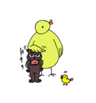 ブラックねこ（個別スタンプ：37）