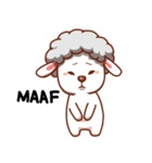 Yandee cute sheep（個別スタンプ：3）