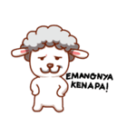 Yandee cute sheep（個別スタンプ：5）