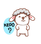 Yandee cute sheep（個別スタンプ：10）