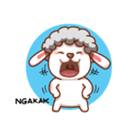 Yandee cute sheep（個別スタンプ：28）