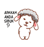 Yandee cute sheep（個別スタンプ：35）