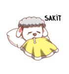 Yandee cute sheep（個別スタンプ：36）