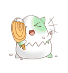 Colorful Eggshell Cat（個別スタンプ：10）