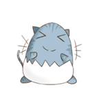 Colorful Eggshell Cat（個別スタンプ：40）