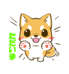 しばたん 柴犬 日本犬（個別スタンプ：5）