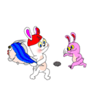 うさぎたちの冒険3（個別スタンプ：5）