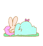 げんきうさぎミミミちゃん（個別スタンプ：6）
