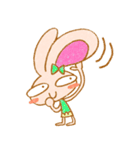 げんきうさぎミミミちゃん（個別スタンプ：13）