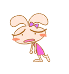 げんきうさぎミミミちゃん（個別スタンプ：35）