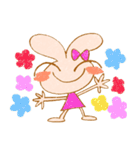 げんきうさぎミミミちゃん（個別スタンプ：40）