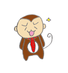 おさる君の猿芝居（個別スタンプ：1）