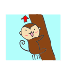 おさる君の猿芝居（個別スタンプ：11）