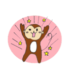 おさる君の猿芝居（個別スタンプ：17）