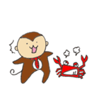 おさる君の猿芝居（個別スタンプ：24）