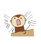 おさる君の猿芝居（個別スタンプ：30）