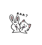 ねこアンドうさ（個別スタンプ：22）