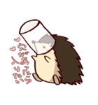 ハリネズミちゃんスタンプ！（個別スタンプ：7）