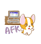 Corgi-Guei（個別スタンプ：14）