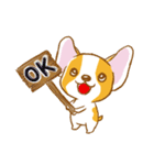 Corgi-Guei（個別スタンプ：34）