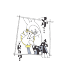 チョキ兎（個別スタンプ：23）