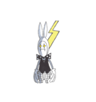 チョキ兎（個別スタンプ：26）