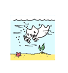 気まま猫のスタンプ8 ～夏だ編～（個別スタンプ：18）