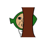 葉っぱのオヤジ。3※妖精（個別スタンプ：7）