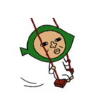 葉っぱのオヤジ。3※妖精（個別スタンプ：34）
