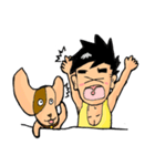 Kevin and cute pup（個別スタンプ：8）
