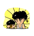 Kevin and cute pup（個別スタンプ：15）