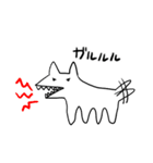 元気な犬のスタンプ（個別スタンプ：15）