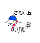 元気な犬のスタンプ（個別スタンプ：35）