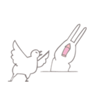 小鳥うさぎ2（個別スタンプ：40）