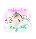 やんちゃウサギの「バットくん(悪兎君)」（個別スタンプ：24）