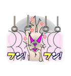 やんちゃウサギの「バットくん(悪兎君)」（個別スタンプ：28）